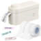 Makeid Etikettendrucker L1, Bluetooth Etikettiergerät & Beschriftungsgerät Selbstklebend (SD-Version, Beige+W2T1)