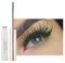Ultra Fine Waterproof Mascara Wimperntusche Lange Wimpern,Wasserfest Feiner Pinsel Grün Wimpern,Long-lasting Green Mascara Cream Wimperntusche mit Silk Fiber,Nicht klumpender (07 Grün, Fine)