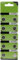 AG7/LR927/395 Button Cell Batteries Durability Button Batteries For Daily Use Stable Voltages For Small Electronics