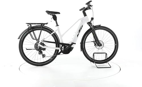 KTM E Bike Cento 10 Trekking E-Bike Damen 28 Zoll Elektrofahrrad, Bosch 85 Nm 625 Wh, 10 Gänge, Hydraulische Scheibenbremse 165-169 cm weiß (Generalüberholt)