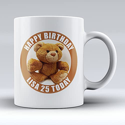 Teddy Bear - Personalised 10oz Ceramic Mug