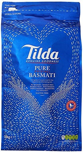 Tilda Pure Basmati Rice 10 kg