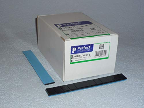 Perfect Equipment 986830 - Chiodi di colla in acciaio, 60 g, 100 pezzi, colore: Nero