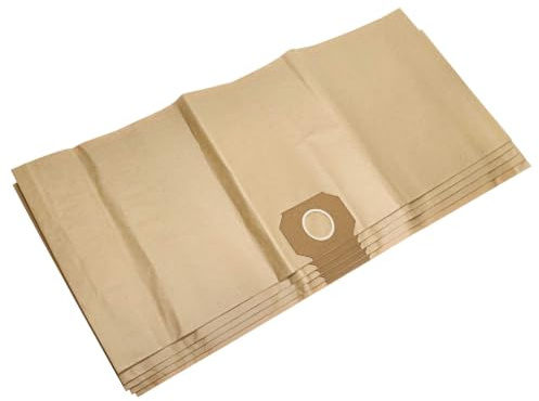 vhbw 5x Staubbeutel Ersatz für Thomas 450 | 787114, 787179 für Staubsauger - 40cm x 34cm braun