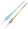 Gullor 2 Stück Glas Dip Pen Vintage Handmade Glass Signature Pen - Mehrfarbig A