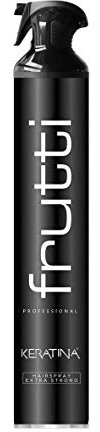 FRUTTI COSMETICS – Extra Starkes Haarspray – Mit Keratin – Ultra Starke Fixierung – Regeneration und Haarschutz – Langzeitwirkung – 750ml