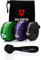 VIA FORTIS Premium Resistance Bands + Übungsanleitung und Tasche - Widerstandsbänder/Klimmzugband und Klimmzughilfe/Fitnessband/Trainings-Bänder für Fitness & Krafttraining