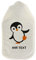STEMPEL-FABRIK – personalisierte Wärmflasche mit Bezug – kuscheliger Wärmflaschenbezug mit Wunschtext wie Namen gestalten – Geschenkidee zu Weihnachten für Kinder & Erwachsene (800 ml | Pinguin)
