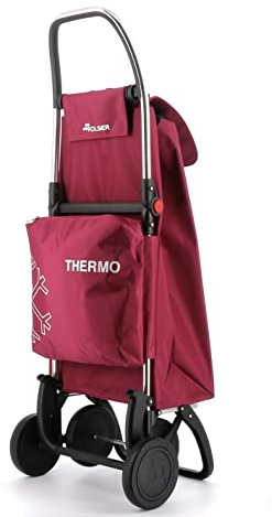 Klappbarer Einkaufstrolley Rolser I-Max Thermo Zen 4 Räder - Bassi