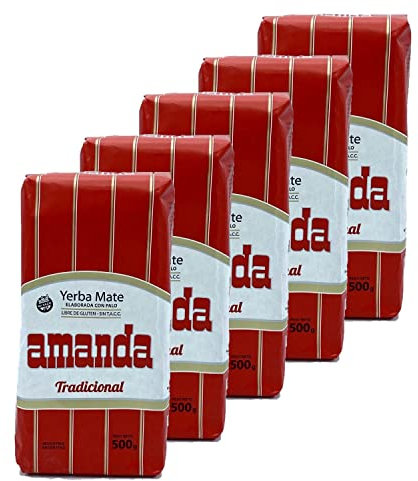 Yerba mate - Lote de 5 bolsas de 500 g