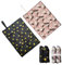 Sitzkissen Faltbar Outdoor, 2 Stück Matte Wasserdicht, Kinder Sitzkissen Wasserdicht, Sitzkissen Outdoor Kinder, Tragbar Faltbare Sitzkissen, Wander Jagd Zubehör Garten Stadion Hunting (Schwarz Grau)