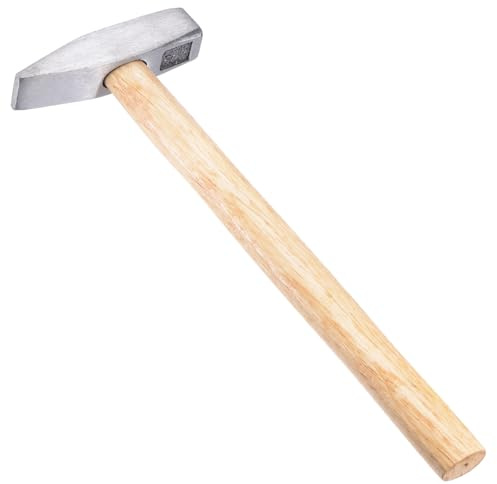 uxcell Engineer Hammer Machinist Hammer 18oz Cross Peen Hammer Wood Handl