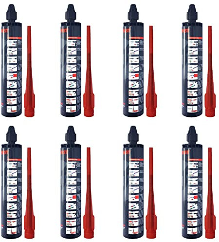 8x Remstaler VERBUNDMÖRTEL 300ml | -HÖCHSTE QUALITÄT- made in GERMANY | Injektionsmörtel | Montagemörtel