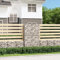 INLIFE 141042 Gabion à pierres avec couvercles Fil galvanisé 150 × 100 × 30 cm, 15 kg
