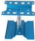 Qcwwy RC-Car-Reparaturständer, Höhenverstellbarer RC-Car-Arbeitsständer für die Reparatur von RC-Cars (Blau)