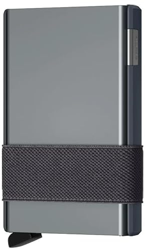 Secrid Cardslide slide + MoneyBand Charcoal, Unisex-Erwachsene Reisezubehör- Brieftasche, Charcoal, Talla única -