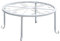 liaddkv Soporte de metal para macetas pesadas, juego de soportes para macetas, para interiores, patios, jardines y jardineras, grandes, redondas, color blanco, talla única