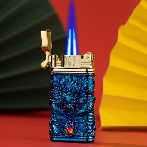 Feuerzeug, leichtere Feuersteine, Dynavap-Feuerzeug, personalisiertes Feuerzeug, Benzinfeuerzeug, geeignet for tägliche Geschenke, drinnen und draußen, leichtere Geschenke for Männer (Color : Style 4