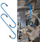 deemars Ganci per Pinze Freno, Ganci per Pinze dei Freni con Punte in Gomma, Strumenti Automobilistici Universali Durevoli e Antiruggine per Lavori di Frenatura e Sospensioni (Blu, 2PCS)
