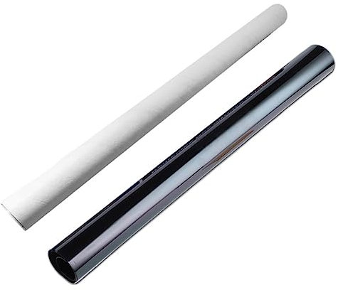 TöNungsfolie Auto Black Car Window Flim Static Cling Privacy Sun Blocking Anti UV Window Tint Opaque Window Film for Car Scheiben TöNungsfolie Auto(35 Percent)