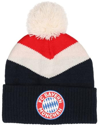 FC Bayern München I Bommelmütze I Strickmütze I Colourblock| Erwachsene