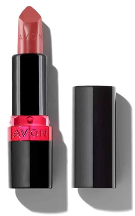 AVON Rossetto Ultra Creamy - Pout | Lip Stain, Il Nostro Rossetto Più Pigmentato | Colore Intenso a Lunga Durata, Morbido e Confortevole | 3,6g
