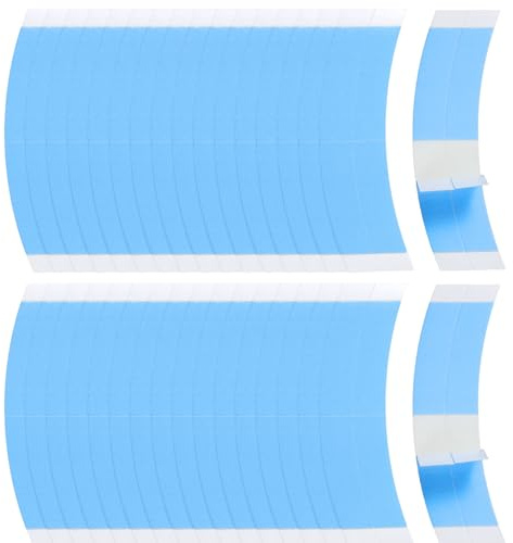 72 Stück Unsichtbar Wig Kleber Doppelseitiges Blau Wig Tape Wasserdicht | Geeignet für Alle Perückenarten und -stile
