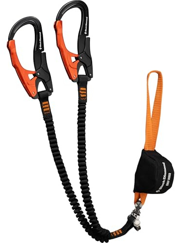 Black Diamond Unisex Easy Rider Via Ferrata Set da Via ferrata, NoColor, One Size