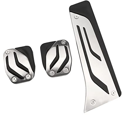 Capuchons Pédale Frein Pour BMW Pour X1 Pour X2 F48 F39 F45 F46 F40 - Housse Repose-pieds Pour Conduite À Gauche Voiture Repose Pédales(MT Without Rest)