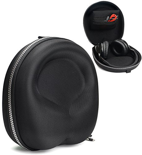 Skull Zip Kopfhörer Tasche für Skullcandy Hesh3, Hesh 2, Hesh 2 Wireless, Crusher, Riff, Grind, Uproar Wireless; Jabra Move; GO 810, GO 600; Beats EP, Studio3, MPOW, Samsung Level on, Dylan, Picun P7