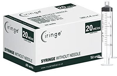 Ciringe 20 ml Lock Syringe - Pack of 50