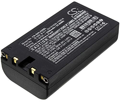 TCTK Akku 3500mAh Kompatibel mit [Graphtec] GL200, GL200A, GL220, GL220E, GL240, GL450, GL500A, GL800, GL800E, GL820, GL820E, GL840, GL900, GL900E-4, GL900E-8 Ersetzt B-569, XU101035-17001A