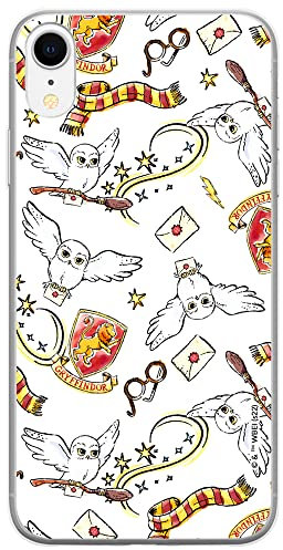 Original und Offiziell Lizenziertes Harry Potter Handyhülle für iPhone XR, Case, Hülle, Cover aus Kunststoff TPU-Silikon, schützt vor Stößen und Kratzern