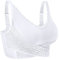 iClosam Damen-BHS Spitzen Bra Ohne Bügel Bustier mit Spitze Push Up Klassische BH für Frauen Comfy BH Bralette Lace Mit Polstern Bra Front Closure Gepolsterter BH Bequem L-3XL