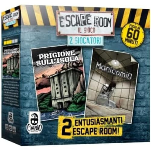 Cranio Creations - Escape Room 2 giocatori, L'Emozione di Una Vera Escape Room a Casa Vostra, Edizione in Lingua Italiana
