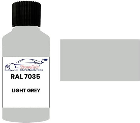 Xtremeauto RAL 7035 Light grey DULL MATT MATTE TOUCH UP PAINT BRUSH REPAIR SCRATCH UPVC PVC METAL WOOD