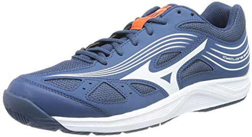 Mizuno Unisex Cyclone Speed 3 Sneaker, Darkdenim Wht Scarletibi, 42 EU
