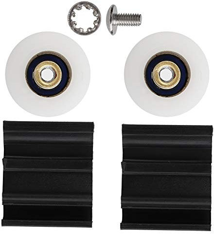 Sliding Door, Anti-aging Sliding Free Easy Installation Light Weight 22mm Door Wheel with Door Kit for Home Improvement for Greenhouse Door Wheel