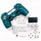 HUAYUWA Boîtier de manette de jeu en plastique (vert) avec boutons pour PlayStation 4 Slim 4.0 JDS-040 JDM-040 (version V1)