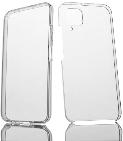 Max Power Digital Cover per Huawei P40 Lite Silicone Trasparente Housing Antiurto Doppio Lato 360 Gradi Doppio Strato Anteriore e Posteriore Custodia Protettiva Case