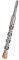 Meccion SDS Plus Hammer Drill Bits 18mm x 200mm, Professional Tungsten Cross Tip Rotary Impact Drill bit for Masonry, Brick, Concrete