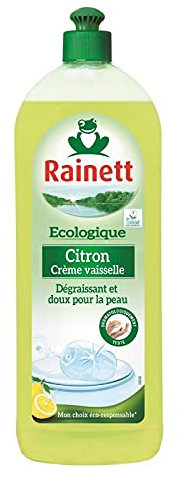 RAINETT, Liquide Vaisselle Ecologique Citron 750Ml,Lot De 4,livraison offerte