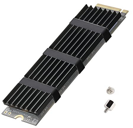 YAODHAOD M.2 Cooler, Aluminum Heatsink for 2280 M.2 SSD, PS5/PC Compatible, YH-361