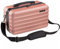 Cabin Max 40x20x25 cm Hard Shell Cabin Case with Shoulder Strap fits Ryanair Under Seat Included Hand Luggage Allowance (Rose Gold)