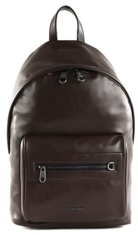 Calvin Klein Herren Rucksack Elevated Pu Campus Klein, Braun (Java Brown Smooth), Einheitsgröße