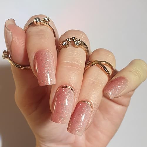 Zaubernägel4Home- UV-Wraps, UV-Nagelfolien, Gel Nail Wraps, semi cured gel nails (Honeymoon)