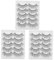 FRCOLOR 3 Juegos De Pestañas Postizas 3d De Aspecto Natural Sin Pegamento Para Mujer Pestañas Postizas Realistas Tipo Ojo De Gato 5 Pares X 3