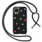 Foonary Handyband Hülle mit Band für Samsung A12 6,5 Handyhülle, Aesthetic Design Kette Necklace Case mit Kordel zum Umhängen Silikon Bumper Schutzhülle Cover Schnur für Samsung Galaxy A12 4G, Herz