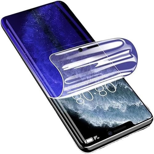 case & glass 2 films hydrogel protection écran anti lumière bleue compatible pour Xiaomi Redmi Note 8 Pro
