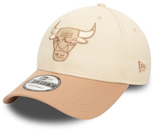 New Era 9Forty Strap Cap - Colour Block Chicago Bulls beige